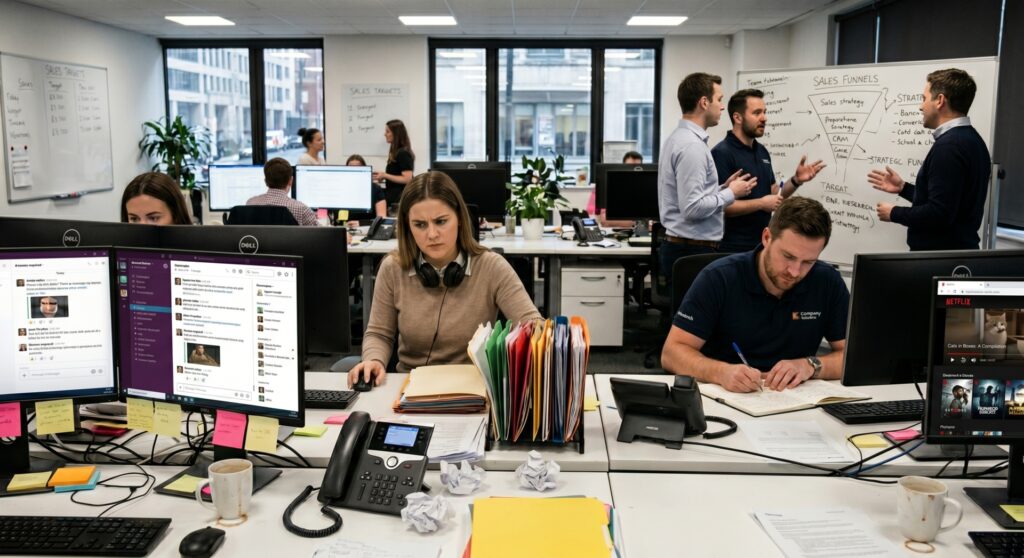 The cost of productive procrastination in your sales team
